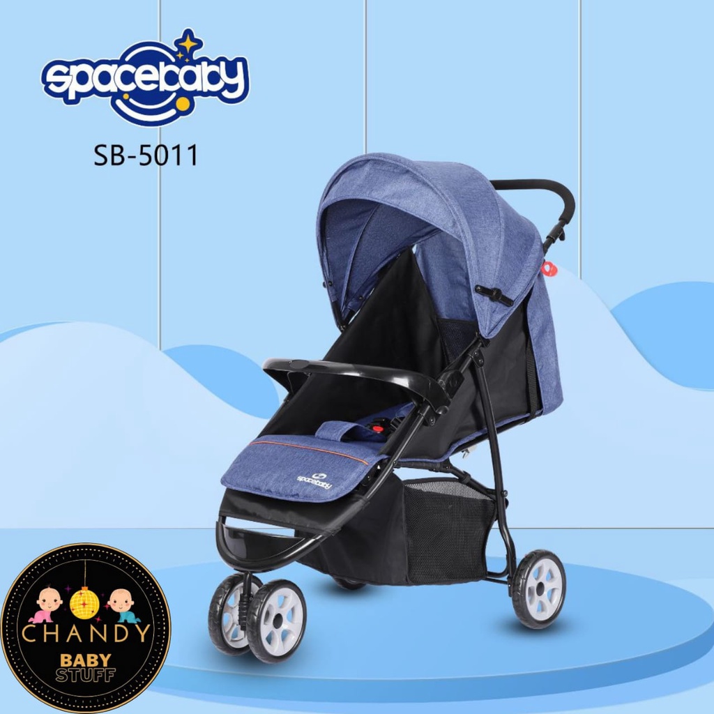 STROLLER SPACE BABY SB 5011 RODA TIGA