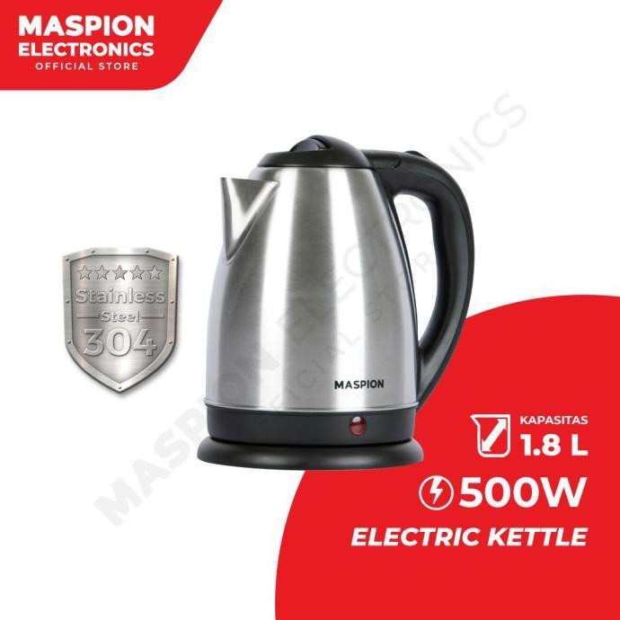 Teko Listrik Terlaris Terbaru Diskon High Quality Kekinian Stainless L7N5 Cod Low Watt Pemanas Air P