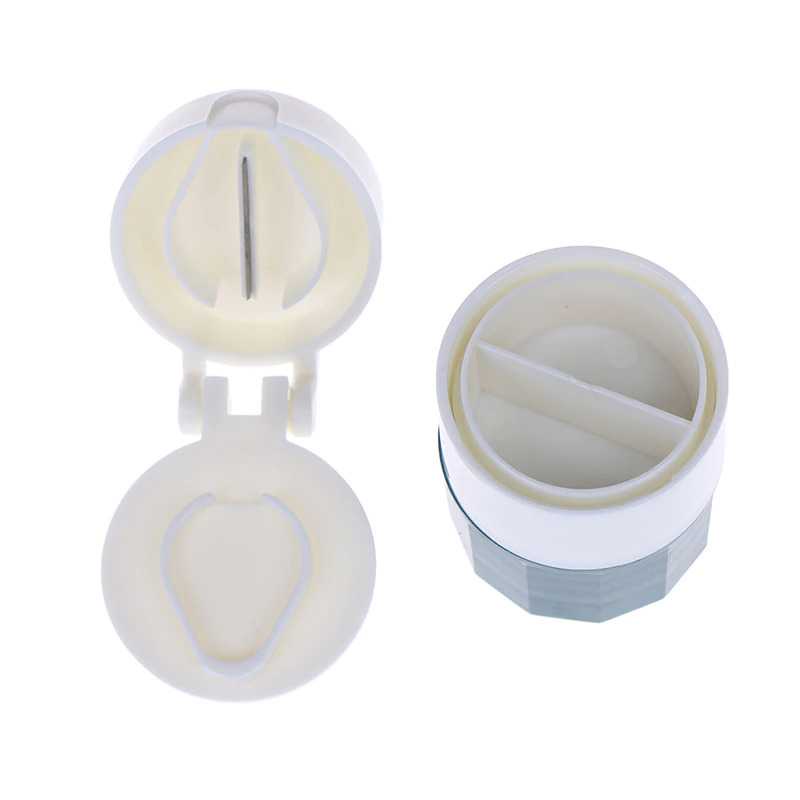 (BISA COD) FTIHSHP KuZHEN Grinder Obat Tablet Pill Cutter Crusher 4 in 1 - LST-25