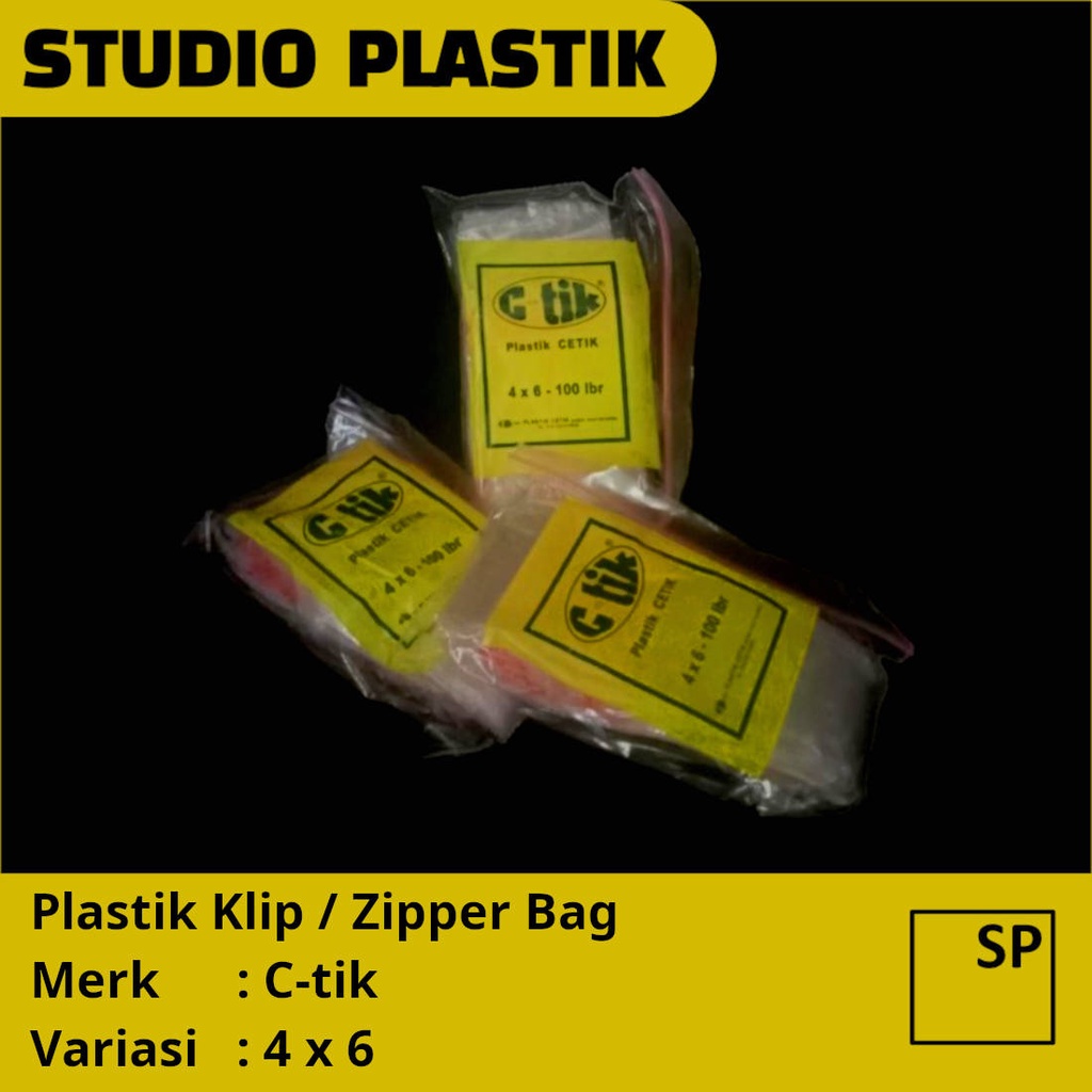 Jual [100pcs] Plastik C Tik 3x5 4x6 5x8 6x10 Plastik Sambel