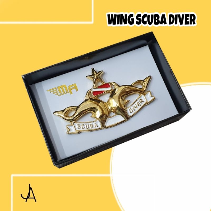 WING SCUBA DIVER BREVET BRIVET