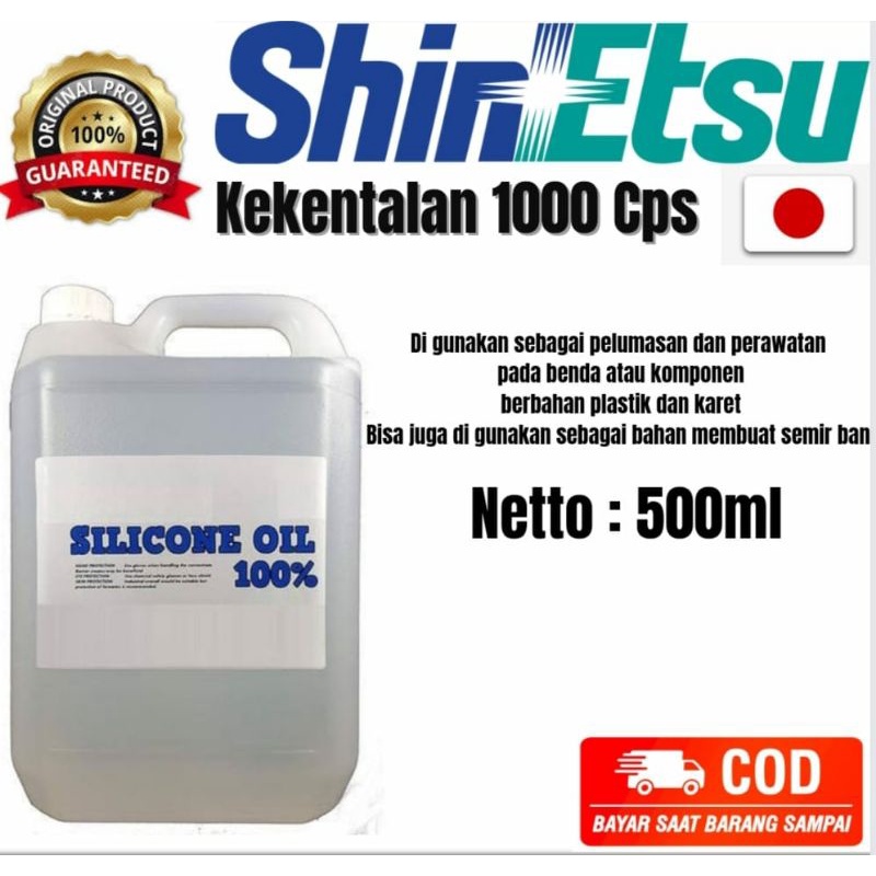 SILIKON OIL / SILICON OIL / SILICONE OIL MURNI 1000 cps
