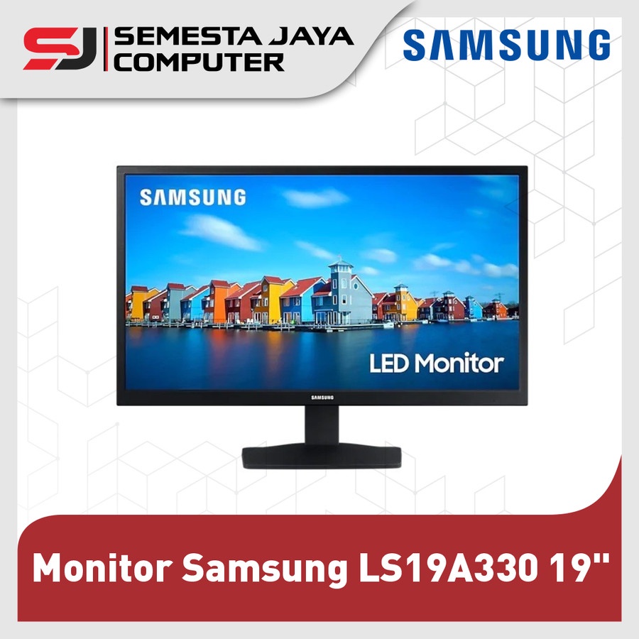 Monitor Samsung LS19A330 19A330 VGA + HDMI LS19A330NHEXXV LED 19 INCH