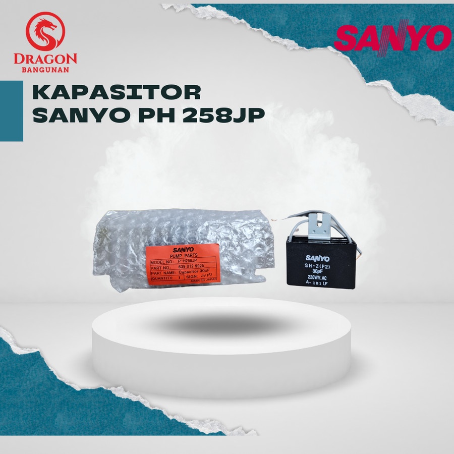 KAPASITOR ORIGINIAL SANYO PDH 255 JP/SANYO PH 258 JP/KAPASITOR 30 MF