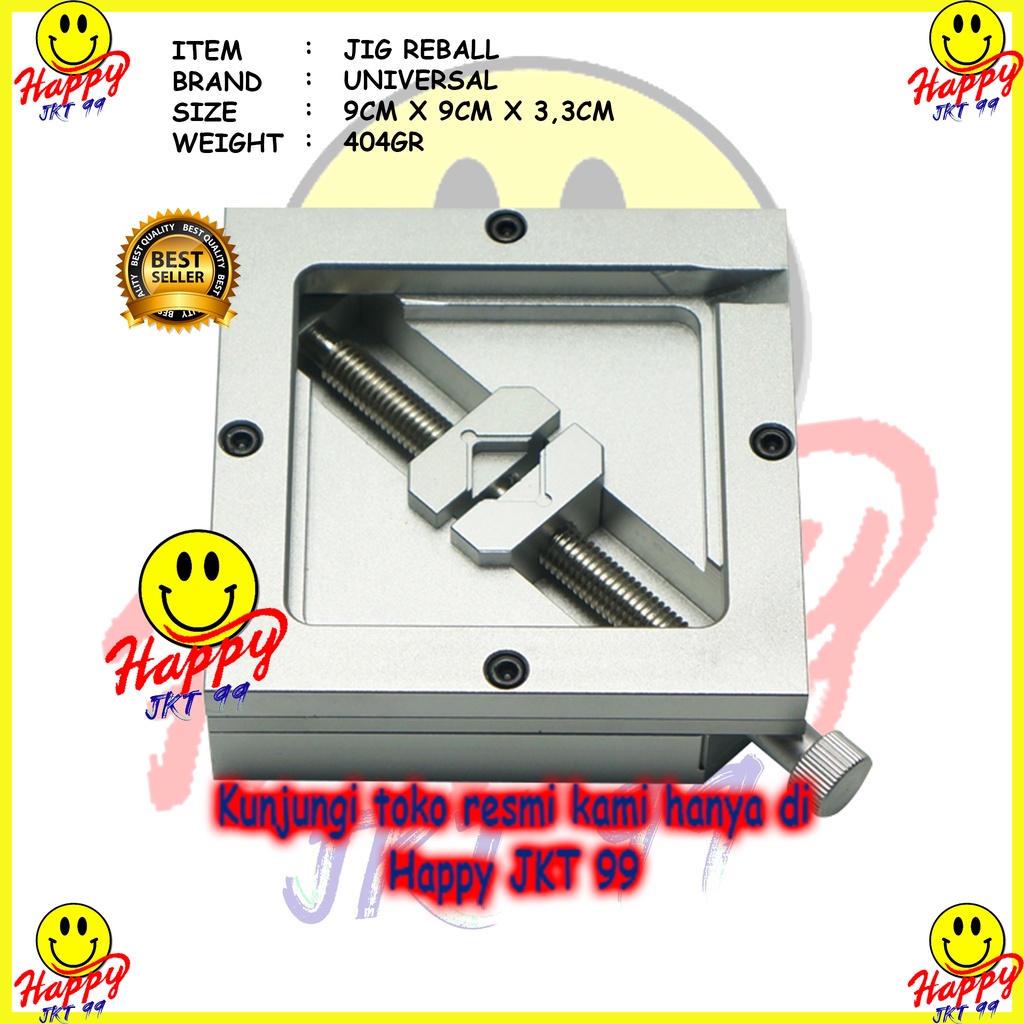 HONTON HT-90 HT90 BGA JIG SILVER REBALL REBALLING STATION 90X90