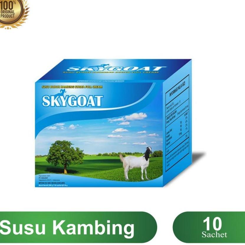 

Kepuasan Belanja Susu Kambing Etawa 1 Box isi 10 Sachet