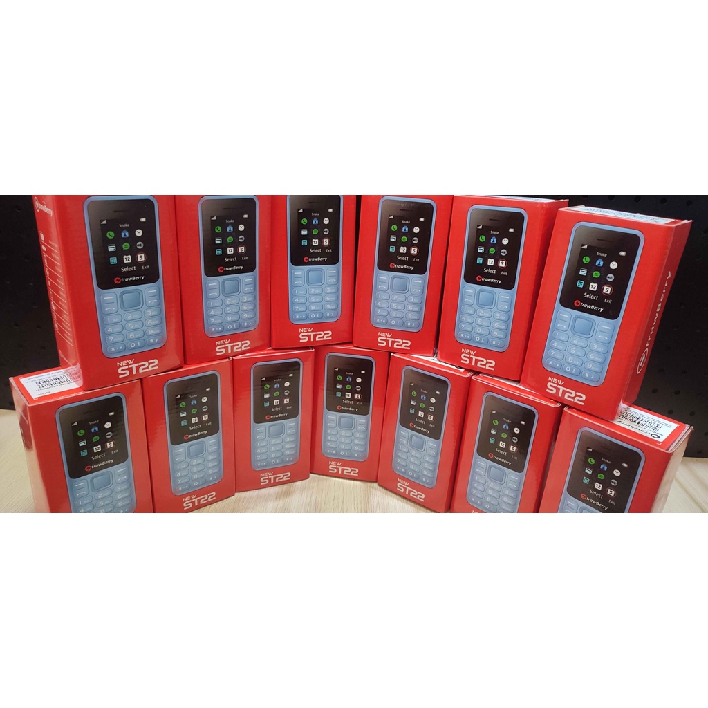 HP MURAH ST 22 STRAWBERRY ST22 NEW REBORN ST 22 BARU CHARGER BATERAI BISA PASANG MEMORY DUALSIM 2 SI