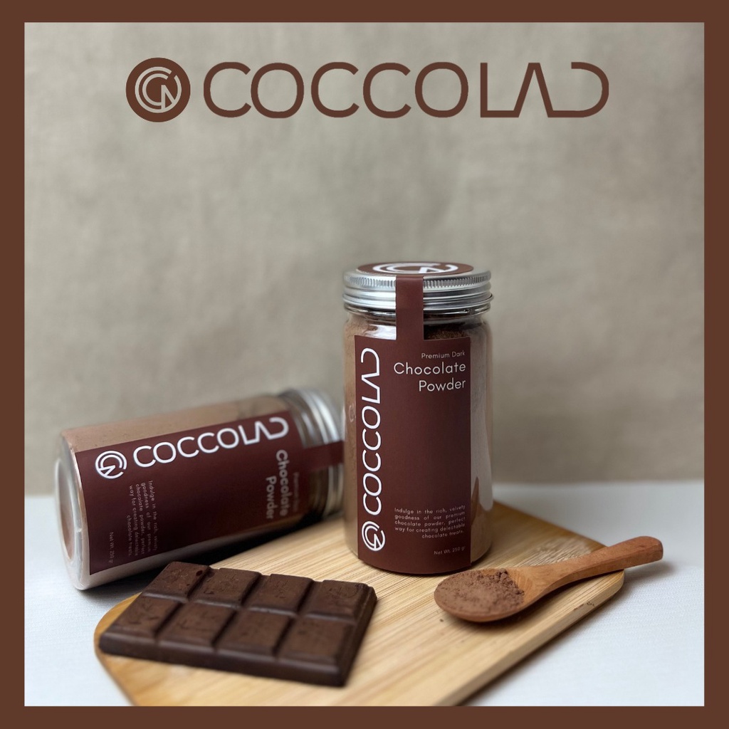 

COCCOLAD Dark Chocolate Powder - Bubuk Coklat Premium (250 gr)