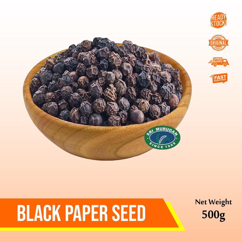 

BLACK PAPER SEED 500 GM