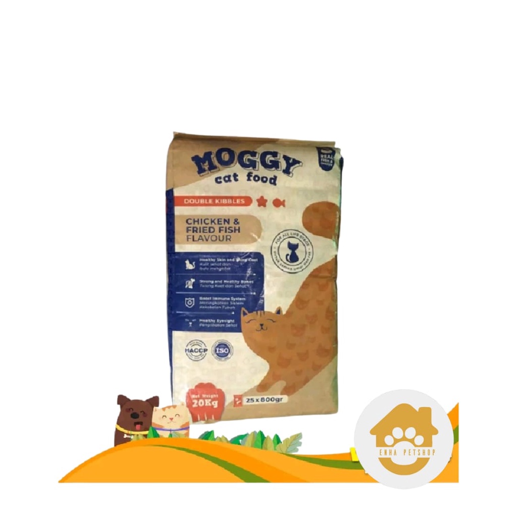 Moggy 20Kg - Makanan Kering Untuk Kucing Dewasa