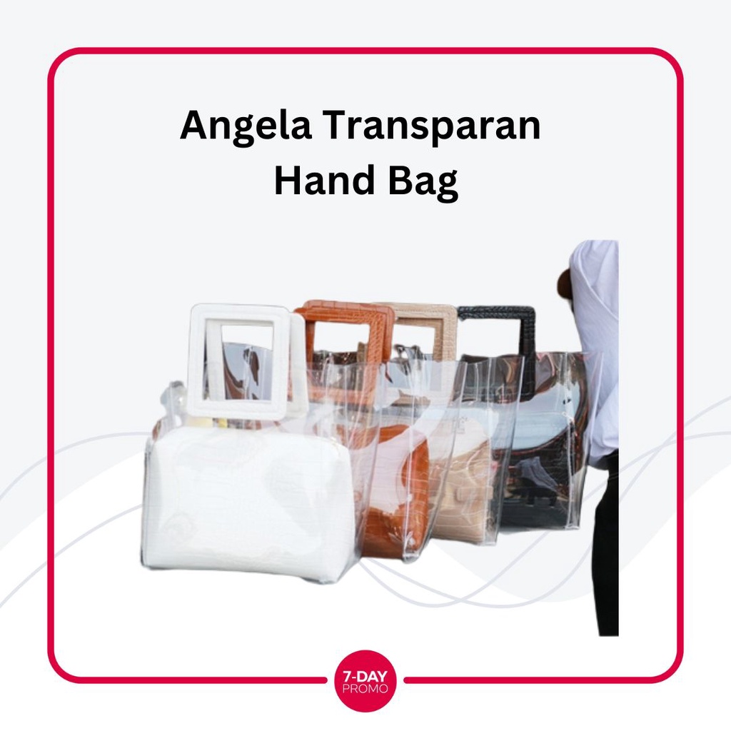 Angela Transparan Handbag