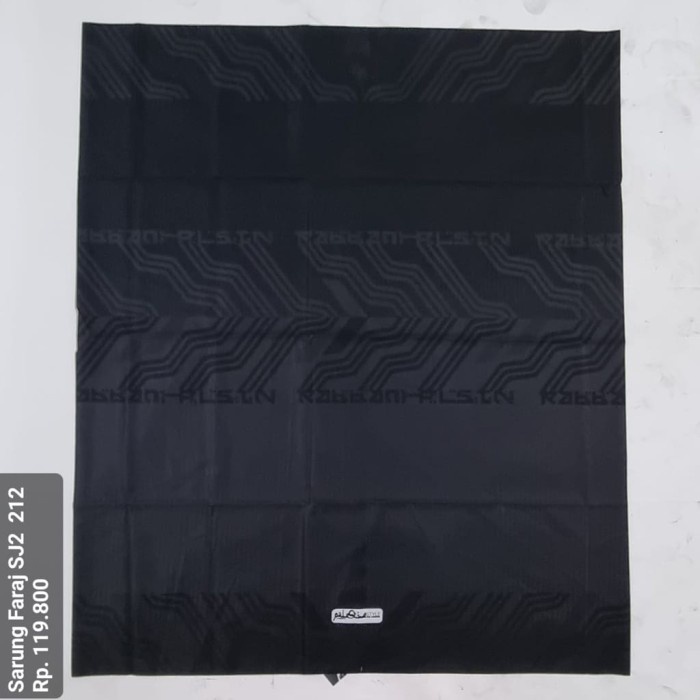 SARUNG RABBANI PALESTINA DEWASA YAKUB HITAM BLACK / BIRU DONGKER NAVY