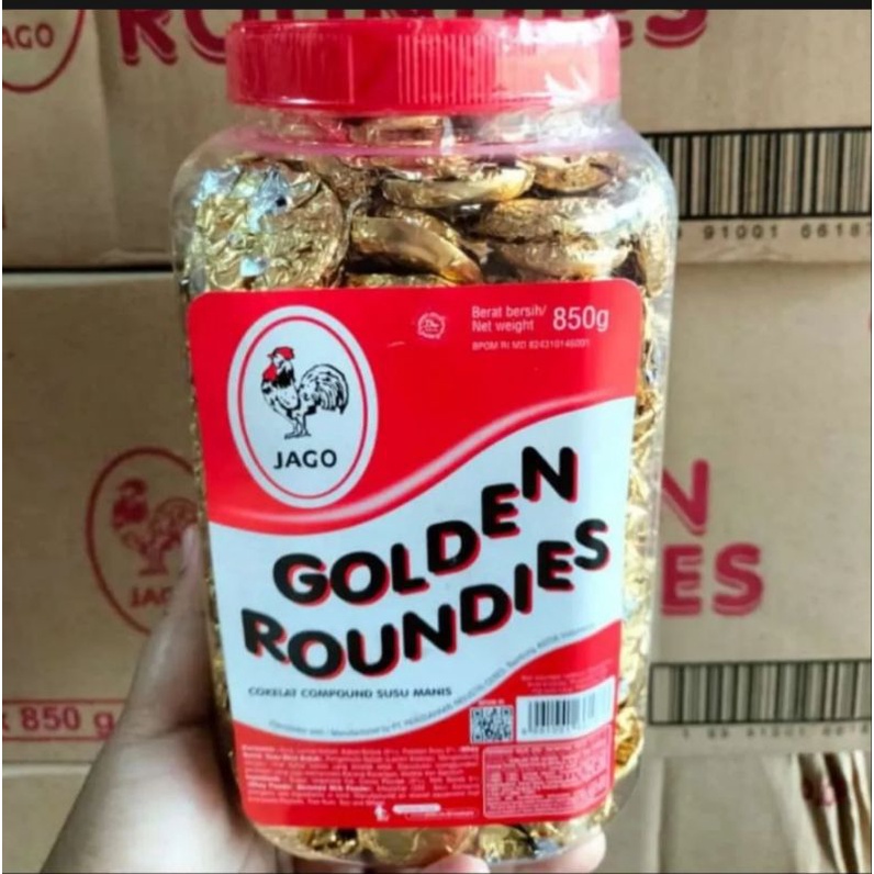 

Coklat Koin Delfi Golden Roundies 850g