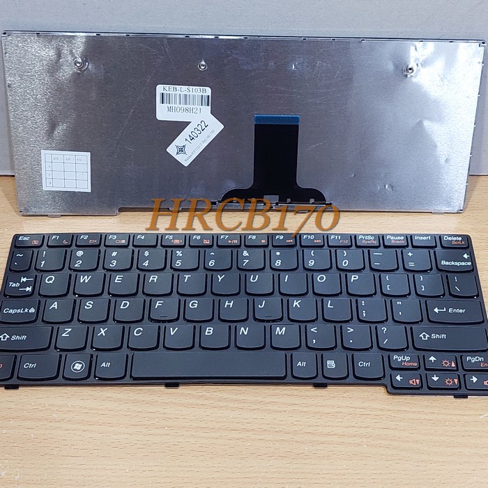 Keyboard Lenovo Ideapad S10-3 S10-3S S100 S110 S205 Series - Hitam -HRCB