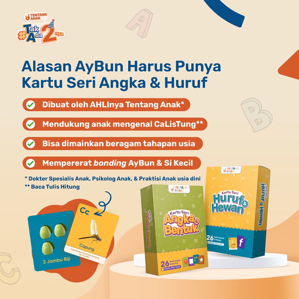 TENTANG ANAK - FLASHCARD | ANGKA &amp; BENTUK