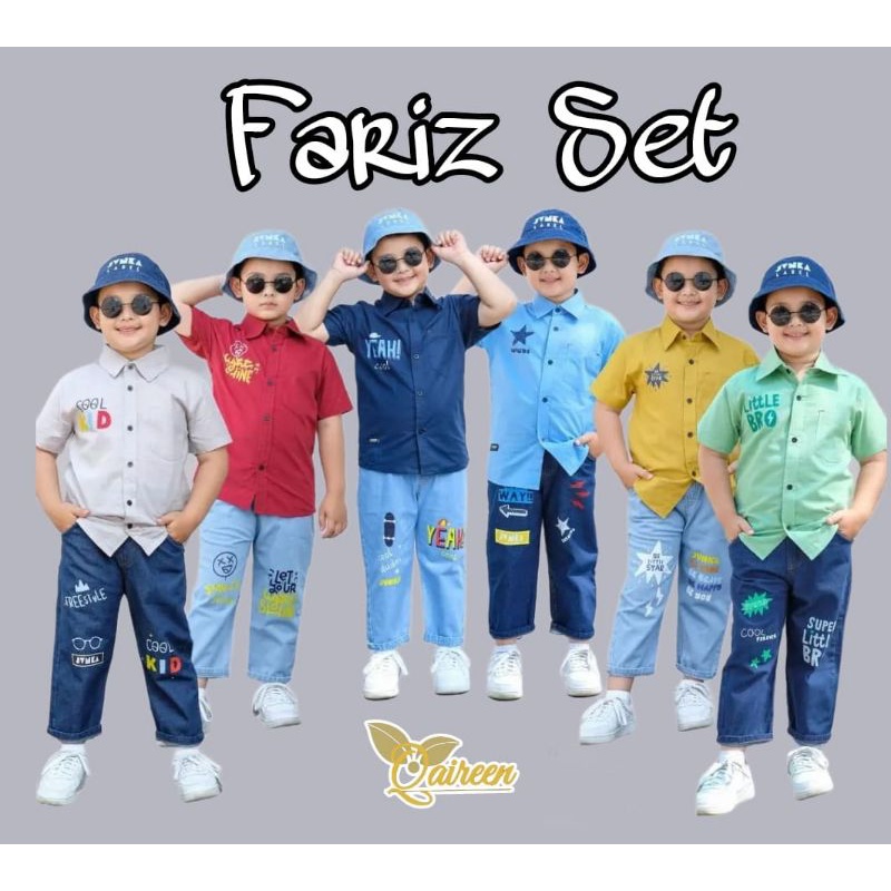 fariz set by qaireen