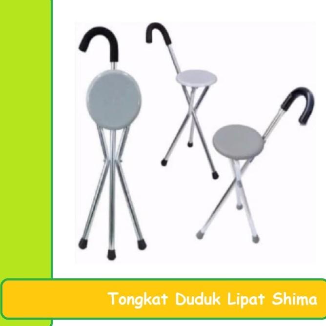 Tongkat Duduk Lipat Shima