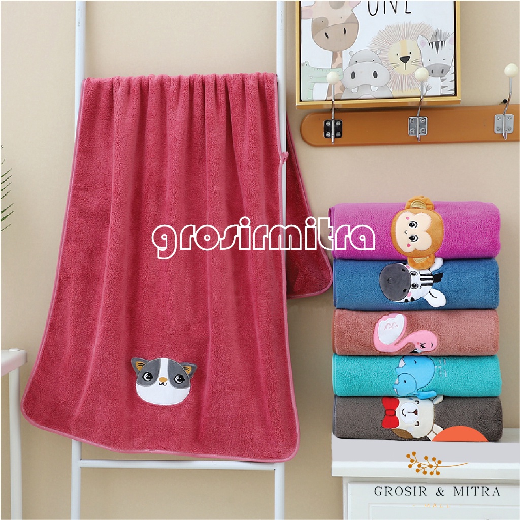 Handuk Mandi / Handuk Anak / Handuk Couple / Kamar Mandi / lembut tebal cepat kering Handuk 60x120cm kumakids