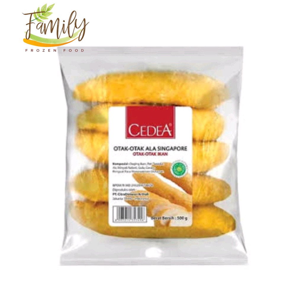 

Cedea Premium Otak-otak Singapore 500gr Frozen Food Grosir