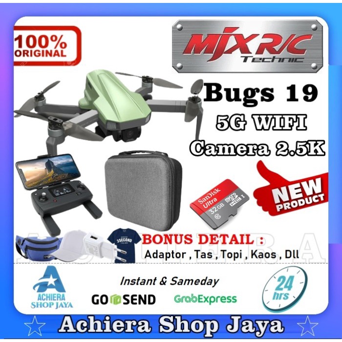 Drone MJX Bugs 19 EIS B19 2.5K GPS With 5G GPS WiFi Mini Drone Camera