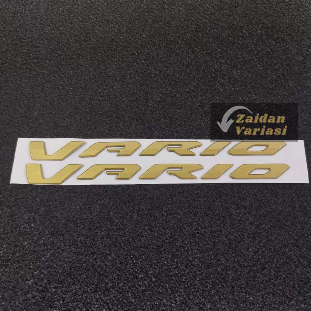 Stiker Emblem Vario 160 Sticker Logo Timbul Full Body Cbs Abs Merah Gold Hologram Jepang 125 150 3D