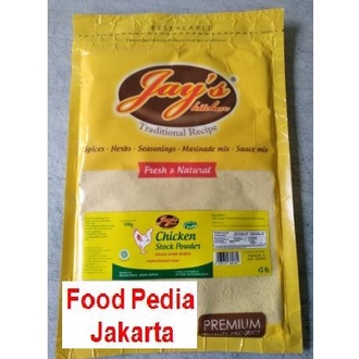 

Jays Chicken Stock / Kaldu Ayam Bubuk 500 GR TANPA MSG dan HALAL