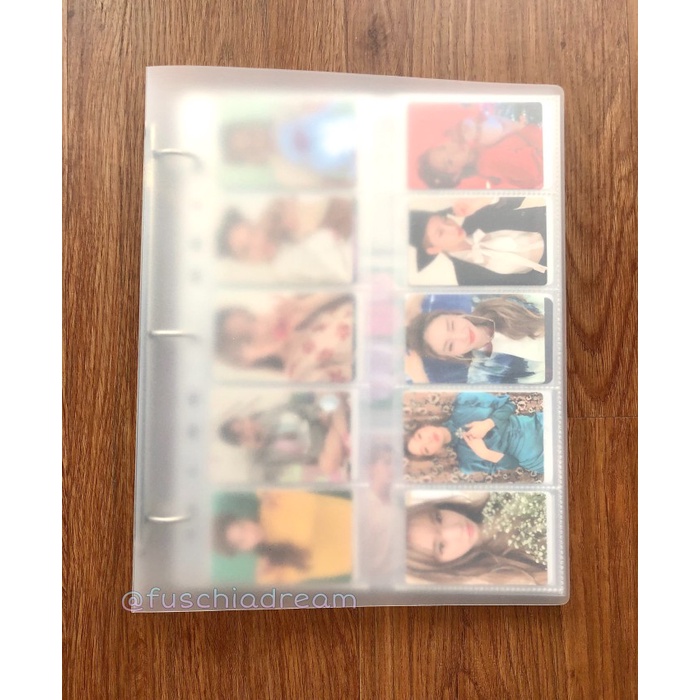 

Binder + 10P Sleeve Bantex Untuk Photocard Polaroid Kpop Star Seller