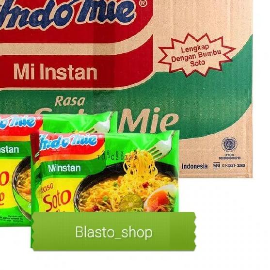 

➴ Indomie soto mie kartonan ●