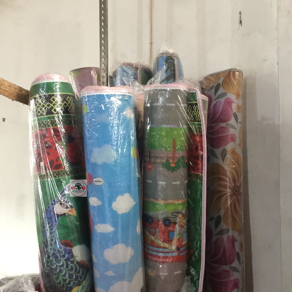 Karpet Double Spon Tebal Ukuran Besar Karpet Double Spon Print