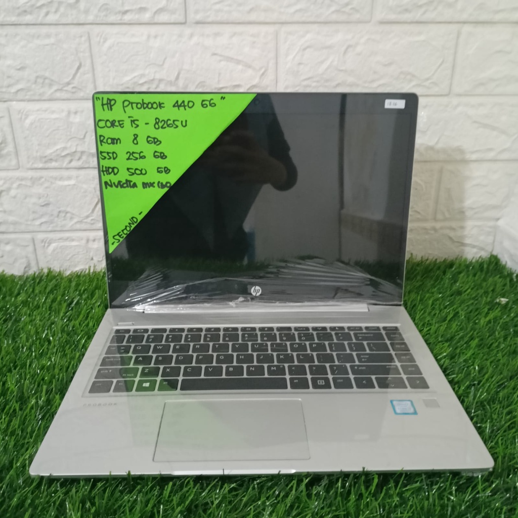 HP PROBOOK 440 G6 CORE I5-8265U RAM 8GB SSD 256GB HDD 500GB MX130 14"