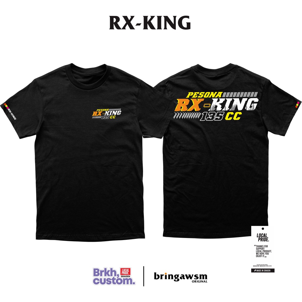 KAOS RXKING 002 KAOS RXKING INDONESIA KAOS 2STROKE KAOS DISTRO PREMIUM