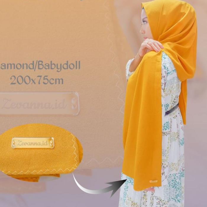 ● PREMIUM Pashmina 200x75cm || jilbab pashmina ceruty babydoll/diamond ➾