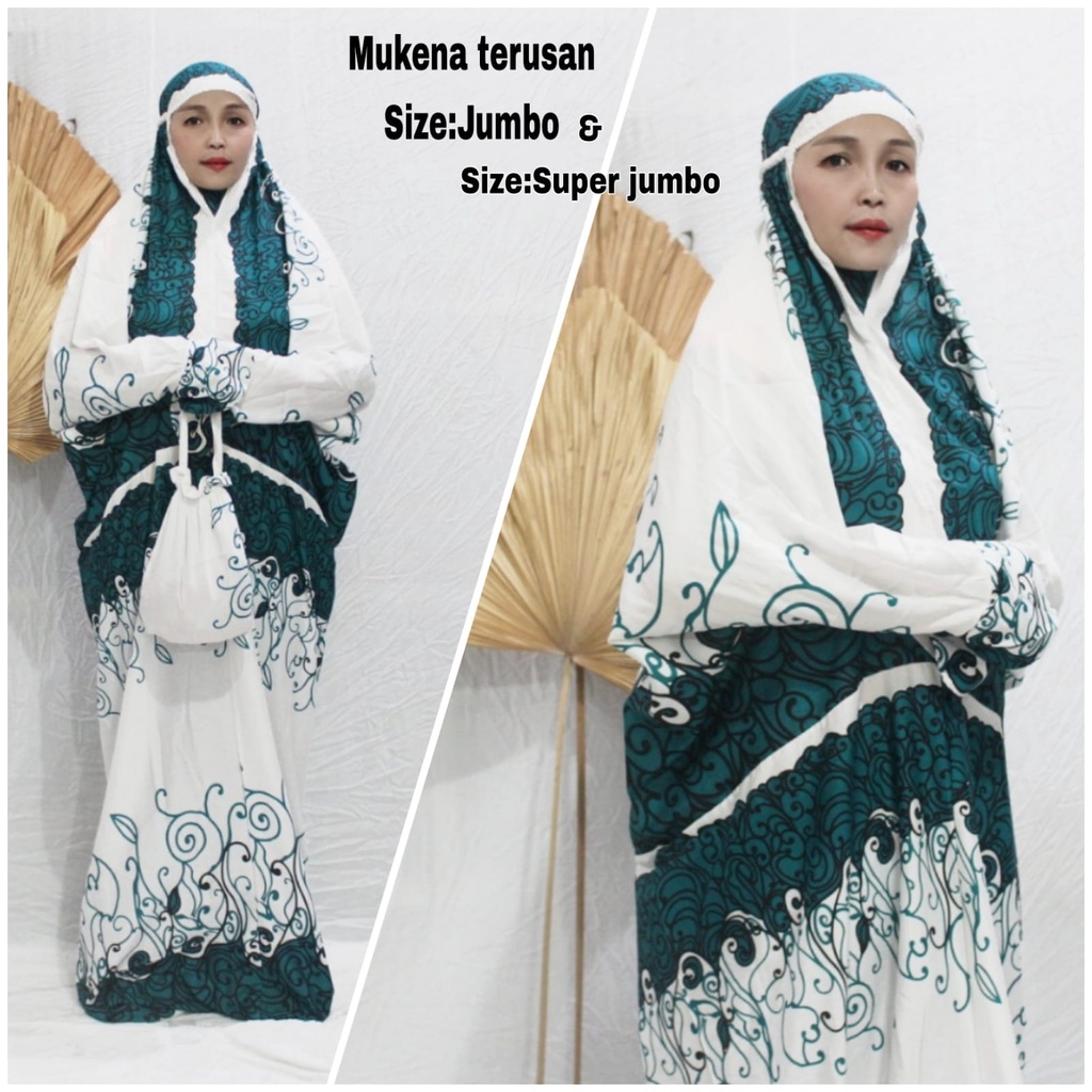 Mukena Terusan | Mukena Terusan Dewasa | Mukena Terusan Rayon Bali