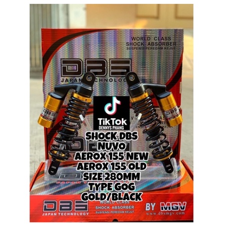 Shock DBS GOG Series 7979 Nouvo shockbreaker tabung atas 280mm