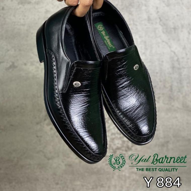 REKOMENDASI Sepatu Pantofel Pria Sepatu Pantopel Formal Hitam Kerja Pesta Kulit Asli Pentopel Yal Ba