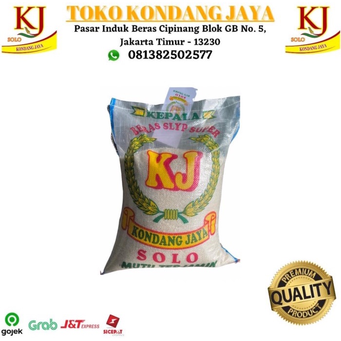 

Beras 10kg cap KJ PREMIUM