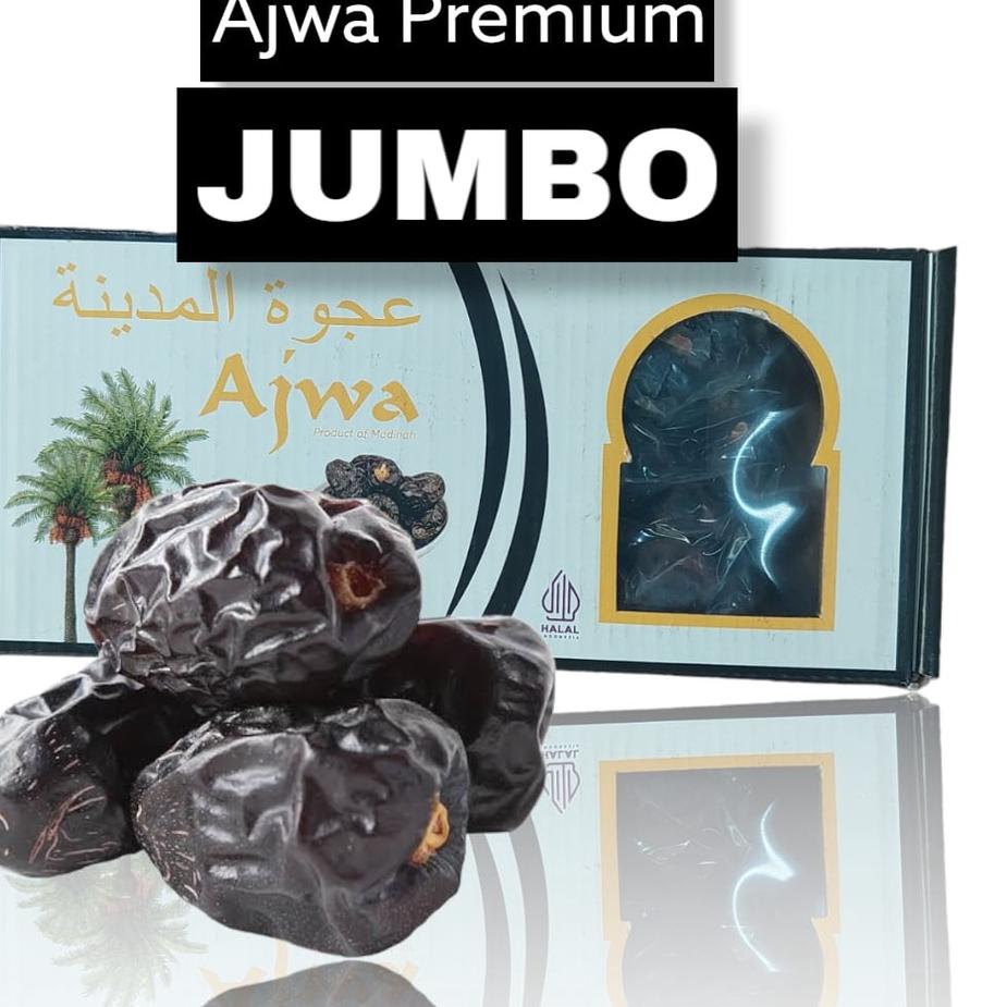 

Siap Kirim Kurma ajwa kurma nabi [JUMBO] SUPER AL MADINAH 500GR