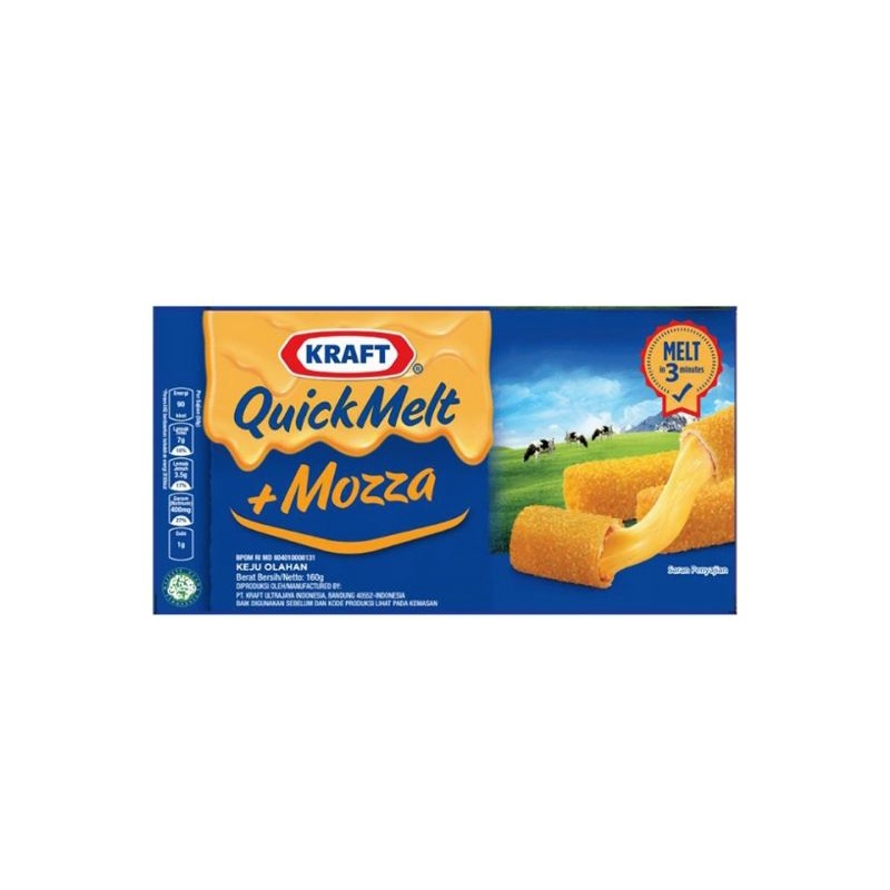 

KRAFT Quick Melt mozza 160g