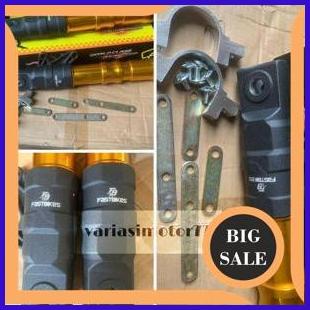 parts BOTTOM SHOCK TABUNG DEPAN FB RACING VARIASI VIXION OLD LAMA BARU NEW PLUS BREKET KLEMAN SPAKBO