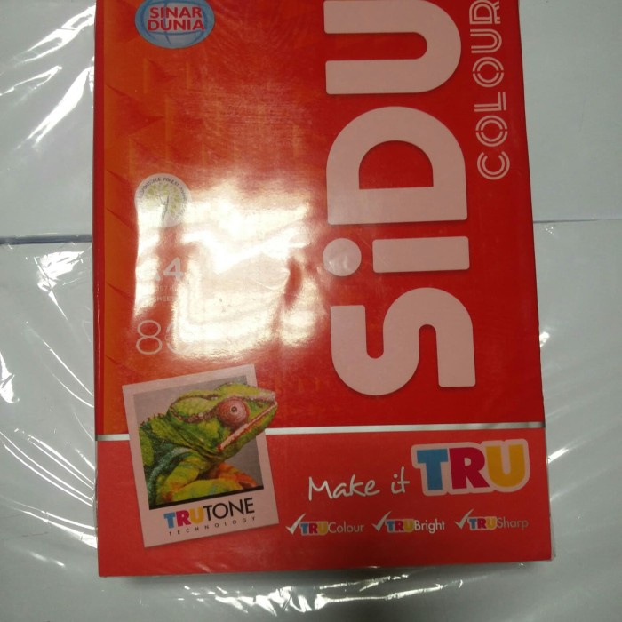 

Best Seller Kertas Spectra / Sidu A4 80 Warna Red It250