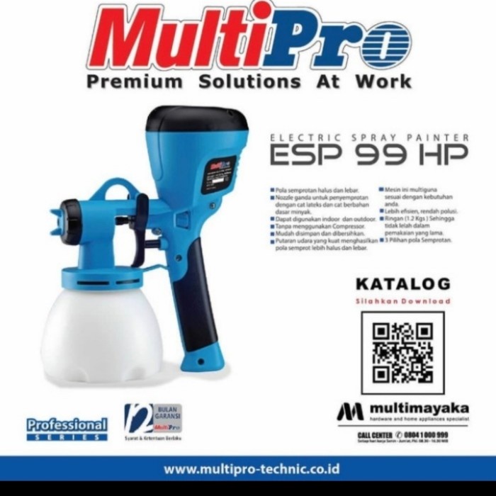 Terlaris Multipro Spray Gun Esp 99Hp