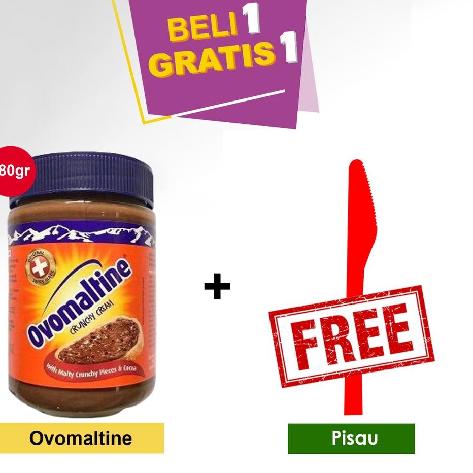 

Termurah Ovomaltine 380gr berhadiah pisau ed November 2023 BPOM PROMO!!HALAL MUI!!! 