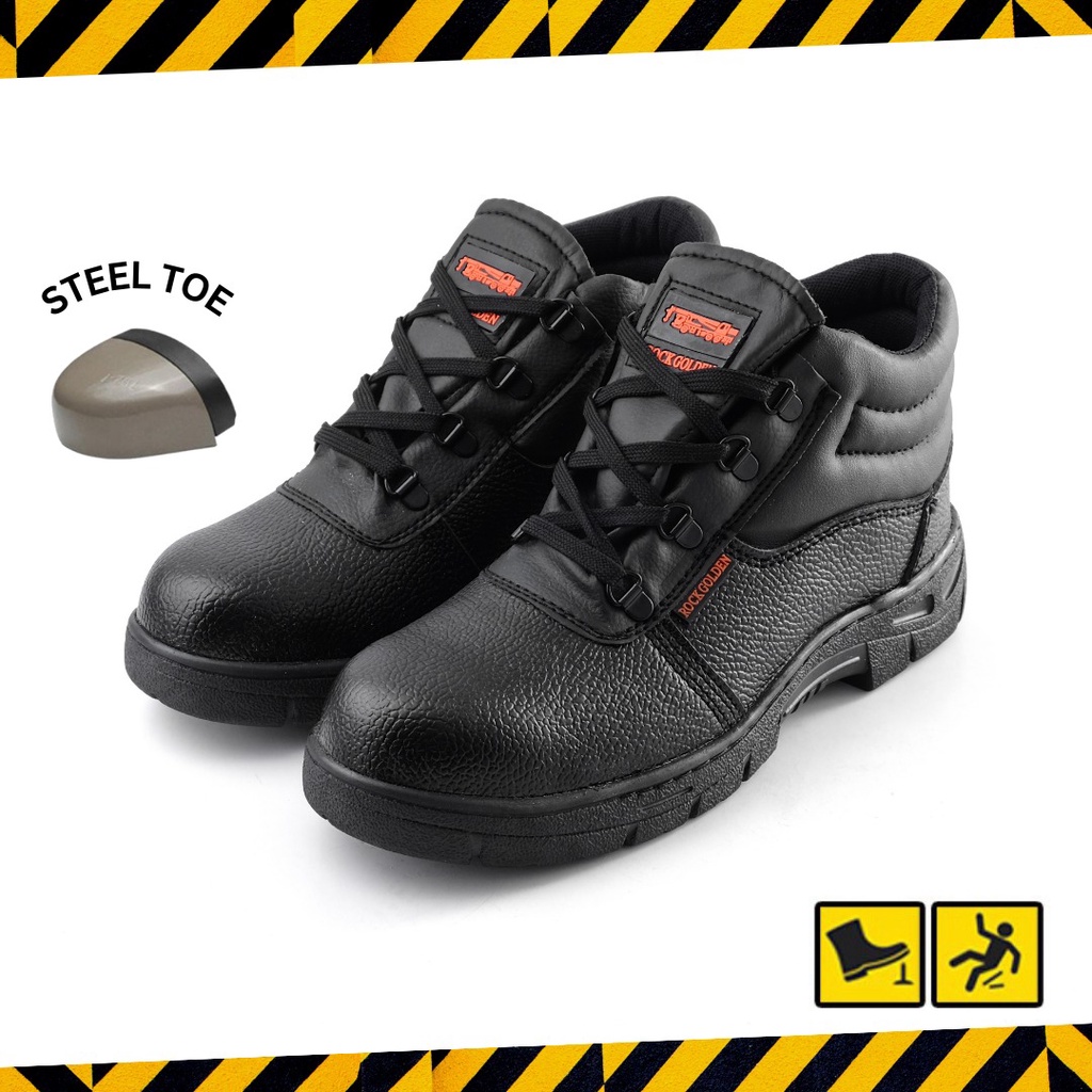 SEPATU SAFETY SHOES HIGH SSL 780 MURAH BERKUALITAS SEPATU KERJA PALING MURAH BLACK HITAM