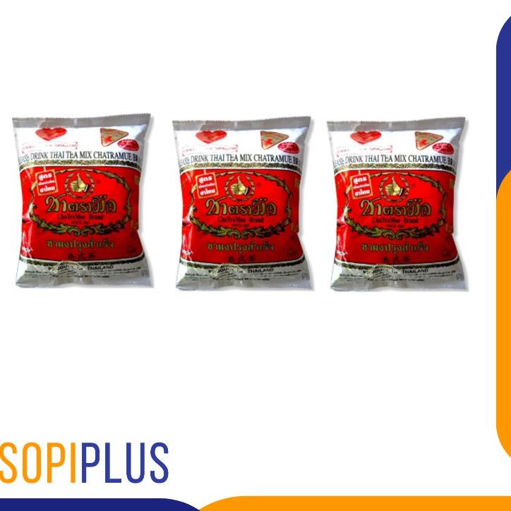 

➪ THAI TEA CHATRAMUE ORIGINAL PAKET 3 BKS X 400 GR ➯