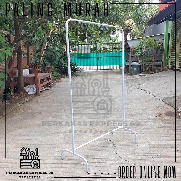 Stand Gawangan Baju / Stand Hanger / Gantungan Baju Estetik Produk Lokal