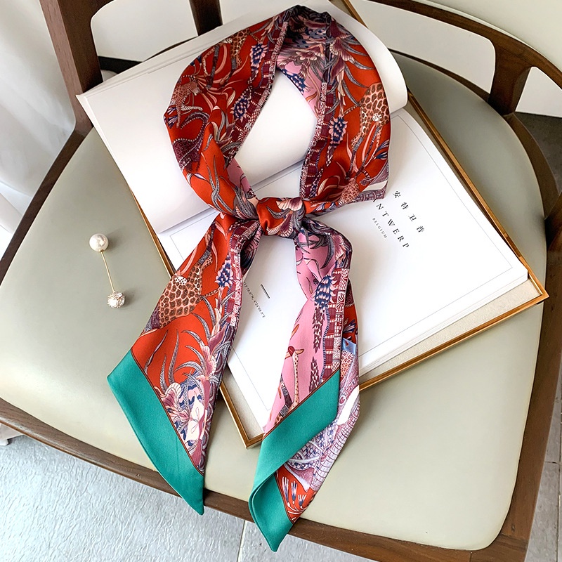 Aubrey Scarf Leher Scarf Tas Import High Quality Halus