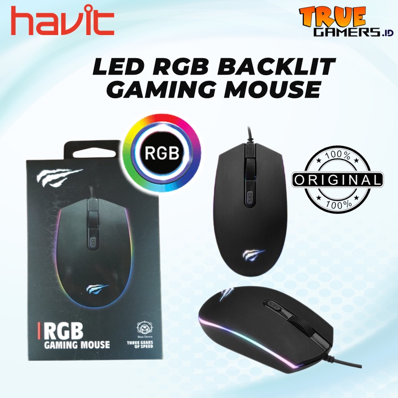 MOUSE GAMING - LED BACKLIT RGB MOUSE GAMING