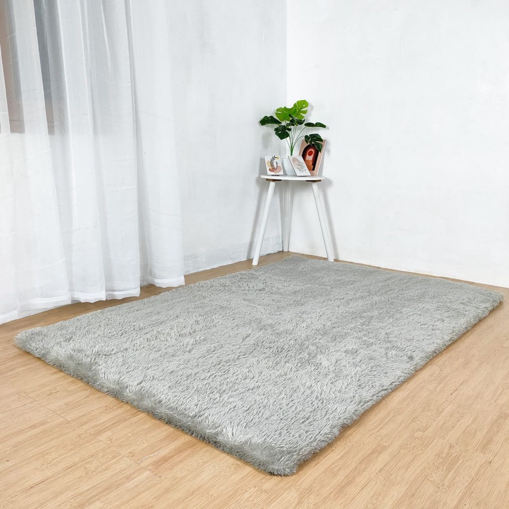 Karpet Bulu Rasfur Anti Slip 150 x 100 cm Tebal 3 cm