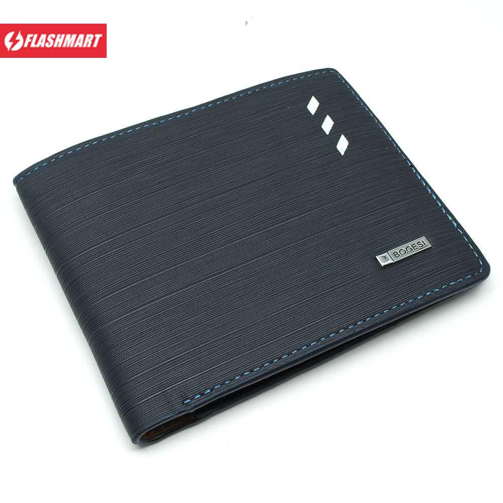 Flashmart Dompet Kulit Pria Horizontal - B01R724