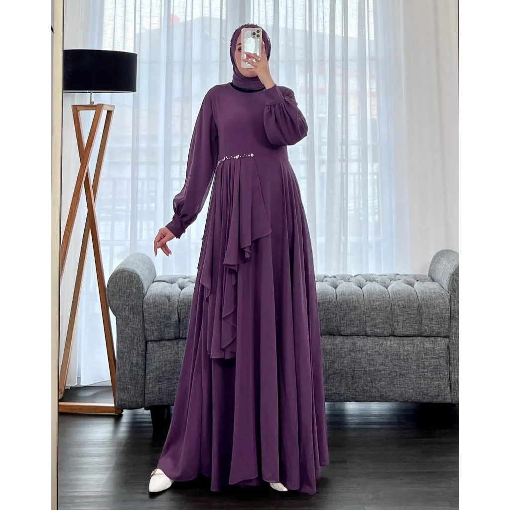 Gsmis Dress Baju Gms Model Terbaru Gamis Lebaran 2023 Dress Pesta Kondangan Dres Korea Style Drees G